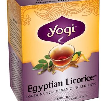 TEA YOGI EGYPTIAN LICORICE 16 For Cheap