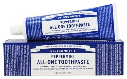 TOOTHPASTE 140g DR.BRONNER PEPPERMINT Cheap