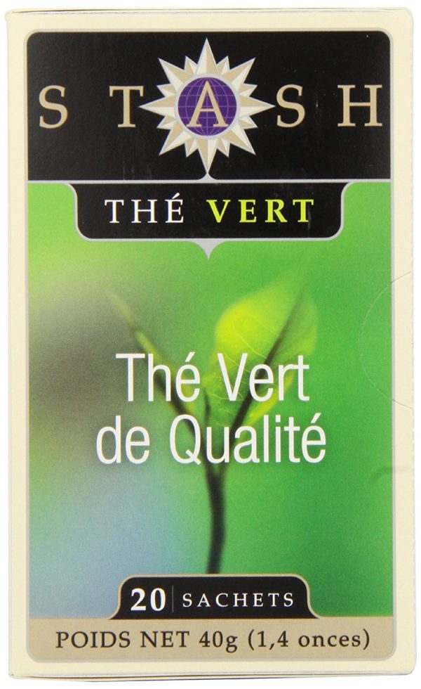 TEA STASH VERT QUALITE 20SAC Online now