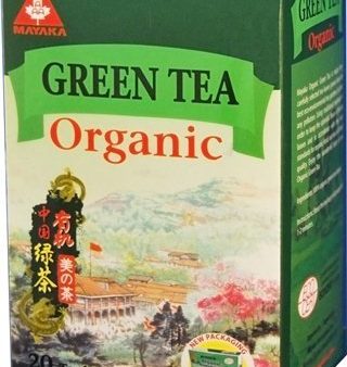 TEA GREEN 20BAG ORG.MAYAKA Supply