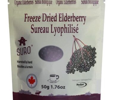 ELDERBERRY FRUIT FREEZE DRIED 50g (ETA NOVEMBER 2020) Discount