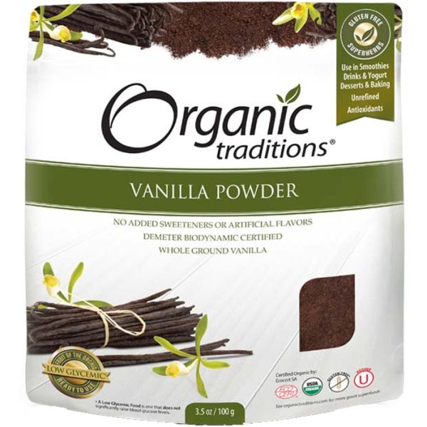 VANILLA POWDER 100G ORG.TRAD Hot on Sale