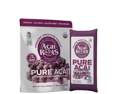 ACAI UNSWEETENED 4*100G ACAI ROOTS Sale