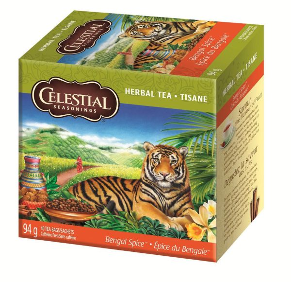 TEA CEL 40 BAGS BENGAL SPICE Online Sale