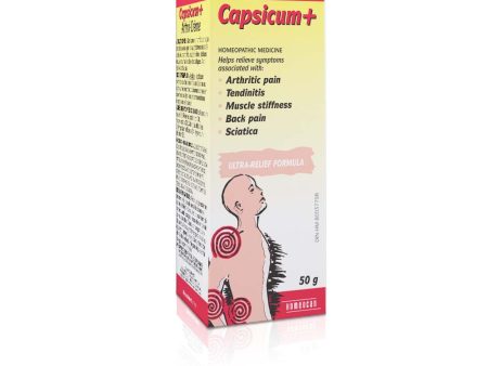 CAPSICUM 50G ARTRITIS HOMEOC Online Hot Sale