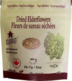 ELDERFLOWERS DRIED ORGANIC 56.7g Sale