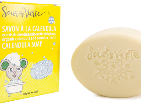 SOAP CALENDULA 130G SOURIS V Online Hot Sale