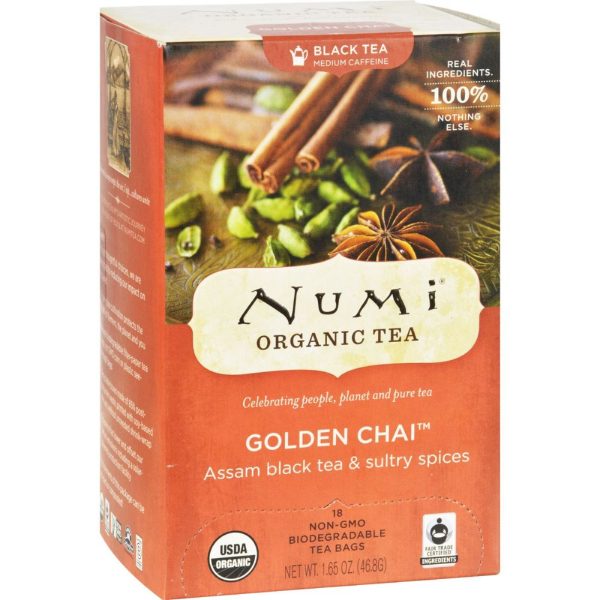 TEA NUMI 18S SPIC ASSAM BLAC (golden chai) Fashion