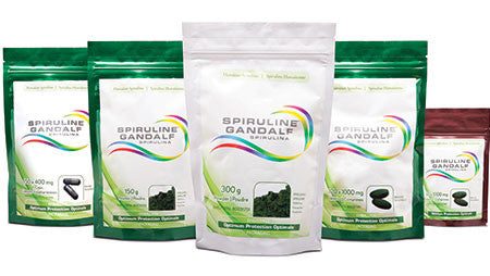 SPIRULINE HAWAIAN GANDALF 150 CAPSULES *400MG Fashion