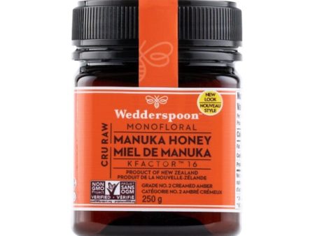 MIEL MANUKA 16+ 250g WEDDERSPOON Supply