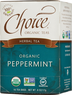 TEA CHOICE PEPPERMINT 16BAG Online now