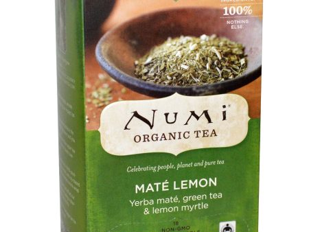 TEA NUMI 18 MATE LEMON GREEN Online Sale