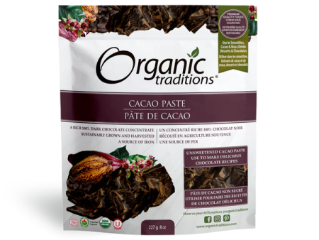 CACAO PASTE 227GR ORGANIC T Discount