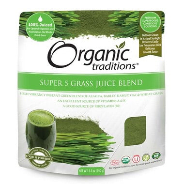 SUPER 5GRASS JUS 150G ORG.TRADITIONS For Cheap