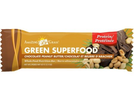 BAR GREEN 60G CHOC.PEANUT BU Sale