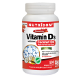 D3 +HUILE COCO 500CAP NUTRID For Sale