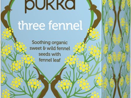 TEA PUKKA 20SAC THREE FENNEL Online