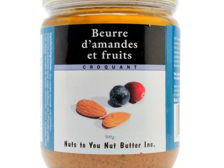 BEURRE 500G AMANDE ET FRUIT For Cheap