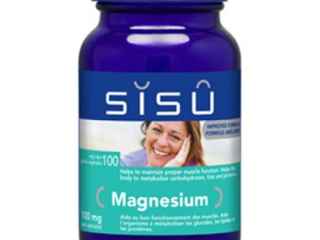 MAGNESIUM 100MG 100CAP SISU For Discount