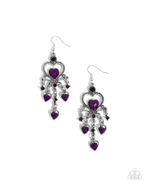 Compassionate Chandelier - Purple Online Sale